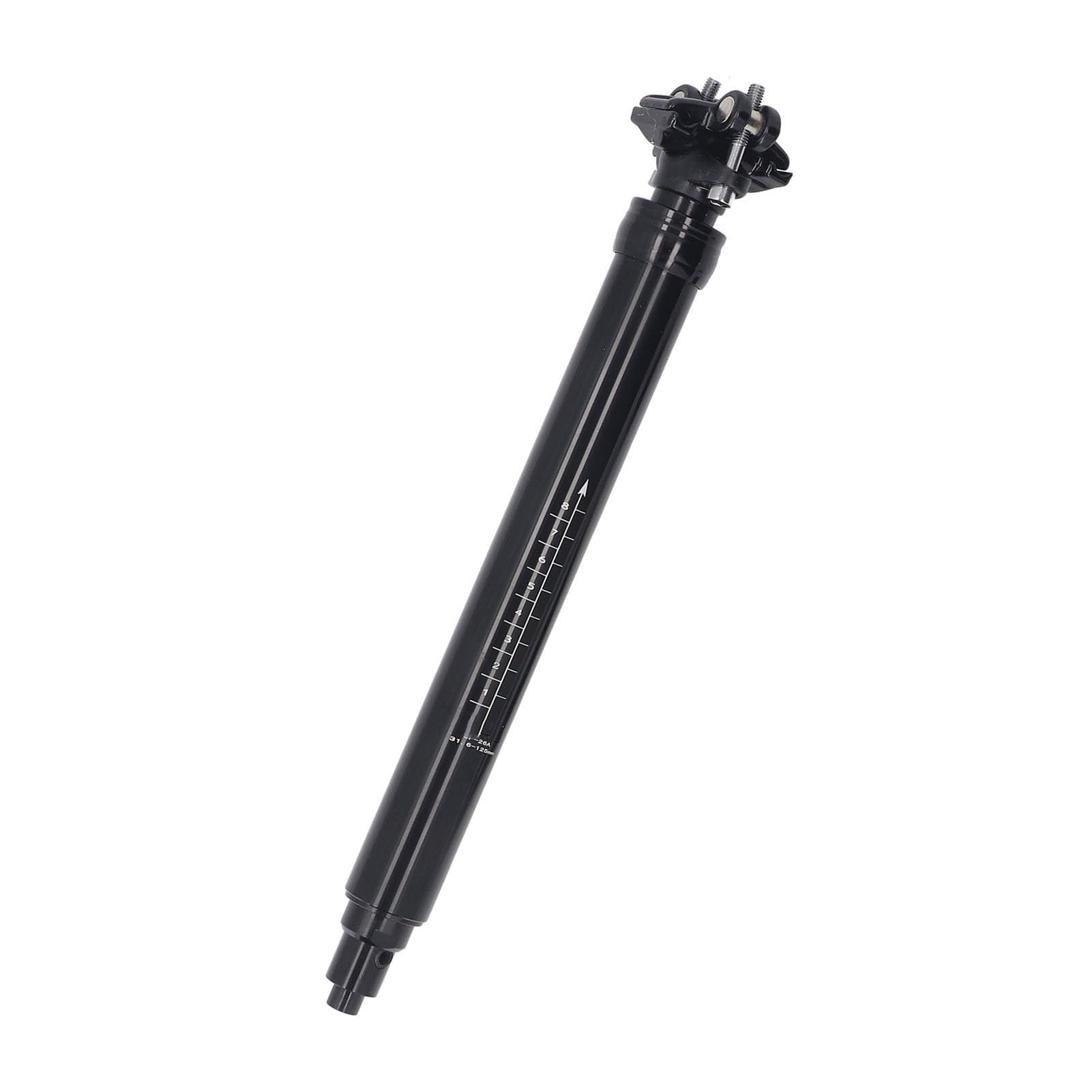 Sztyca Rowerowa z regulacją Skoku 125mm, Wewnętrzne Prowadzenie