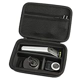Para Philips QG3320/15,QG3380/16 - Set de arreglo personal resistente al agua Recortador de barba Duro Viaje Estuche Bolso Funda by Khanka