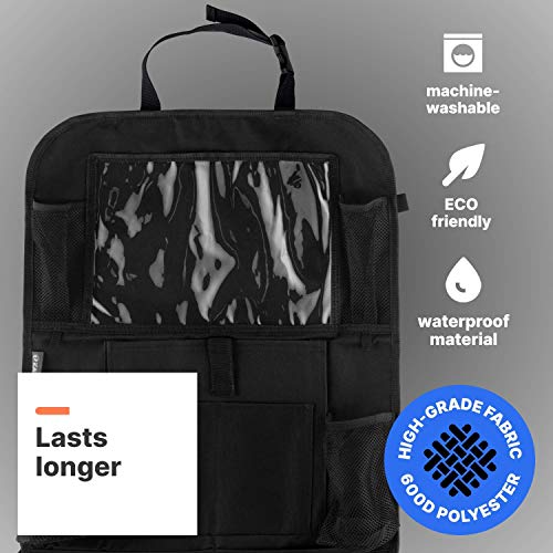 image for Karids 2 Pack Backseat Car Organizer - Multi Pocket All Purpose Holder