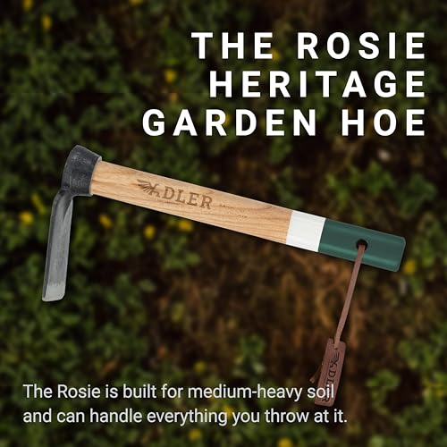 Adler azada para jardín Rosie Heritage, 11.8 pulg. miniatura 2