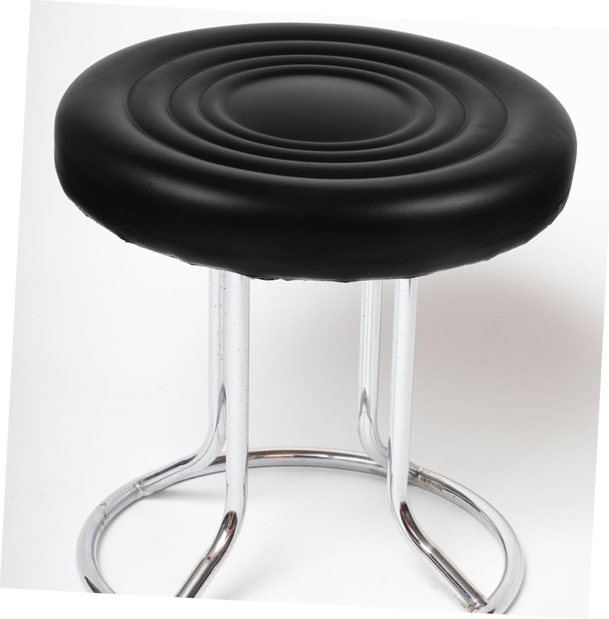 2pcs Round Bar Stool Seat Replacement Cushions Pu Soft Covers for Home Kitchen Dining Room and Bar Use Stylish and Accessory