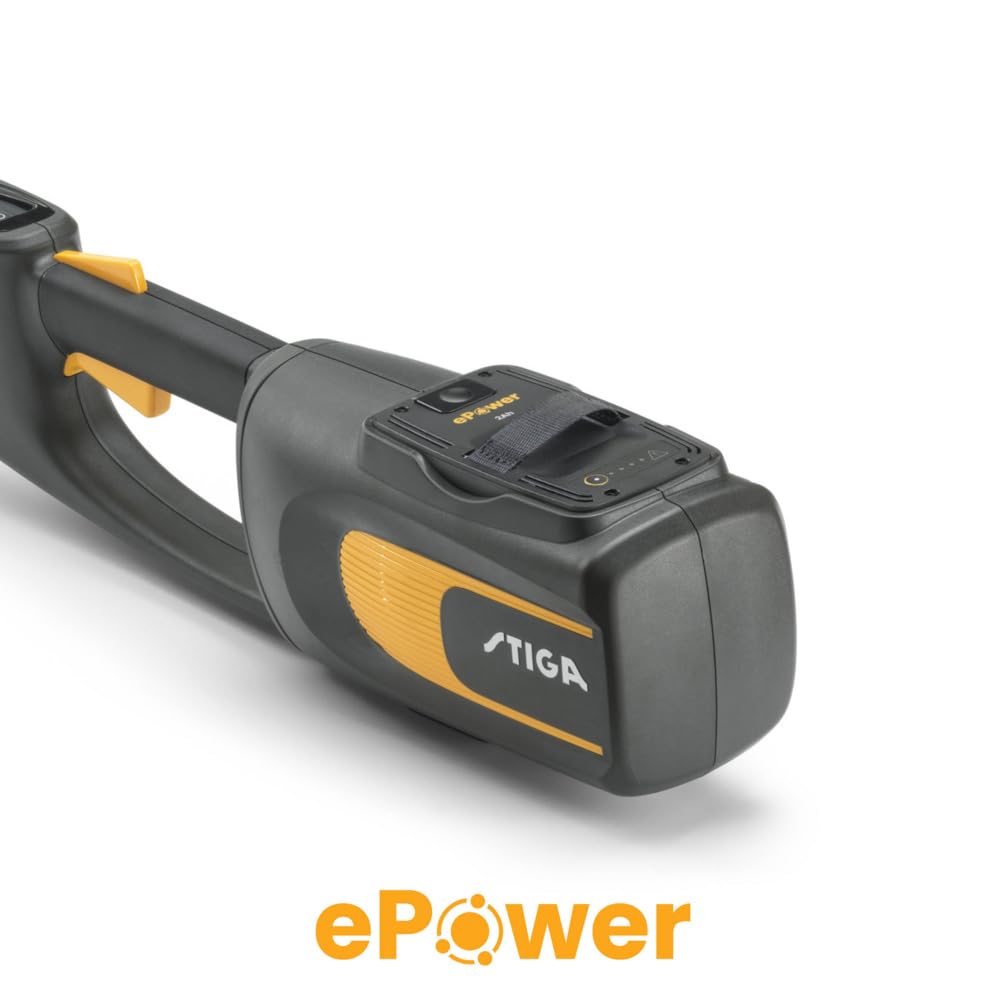 STIGA PH 700e Tagliasiepi Telescopico A Batteria, 48 V, 60 cm – Asta Telescopica 65 cm, Lama Doppia Azione Regol. 6 Angoli – Per Siepi E Alberi Alti
