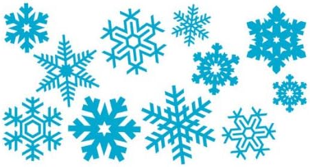 Wall Hugs Snowflakes Christmas Wall Decal