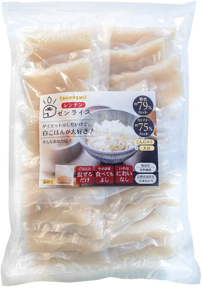 ゼンライス★60袋★伊豆河童 Amazon.co.jp: 【こんにゃく米】伊豆河童 ゼンライス 8袋入り (60g/袋