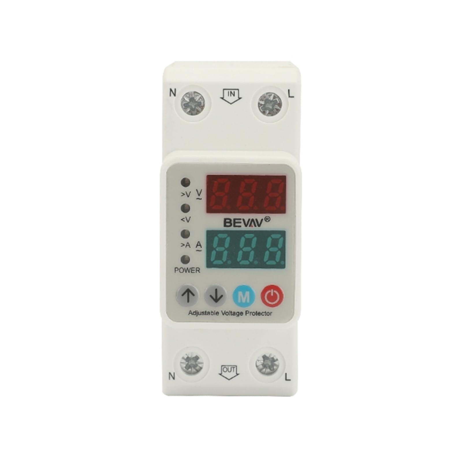 Protege tus electrodomésticos de subidas de luz con el relé monitor riel DIN 80A 230V