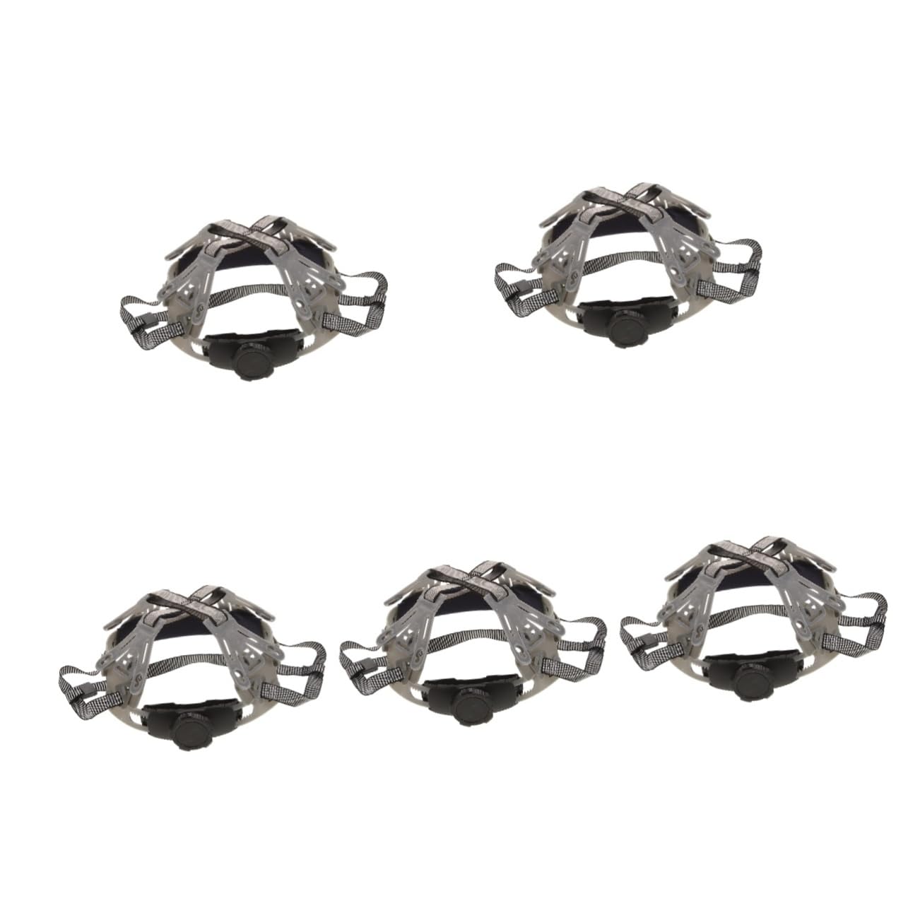 POPETPOP Forro del Casco Barbilla de Casco Universal Casco de construccion Duro suspensión de Casco de Repuesto Reemplazo de suspensión de Casco para Hombres. Tela Grey