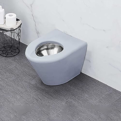 Stainless Steel Toilet Silicone Soft Bag Safety Anti-Collision Toilet Embedded Water Tank (Toilet + Cistern) (Toilet + Cistern)