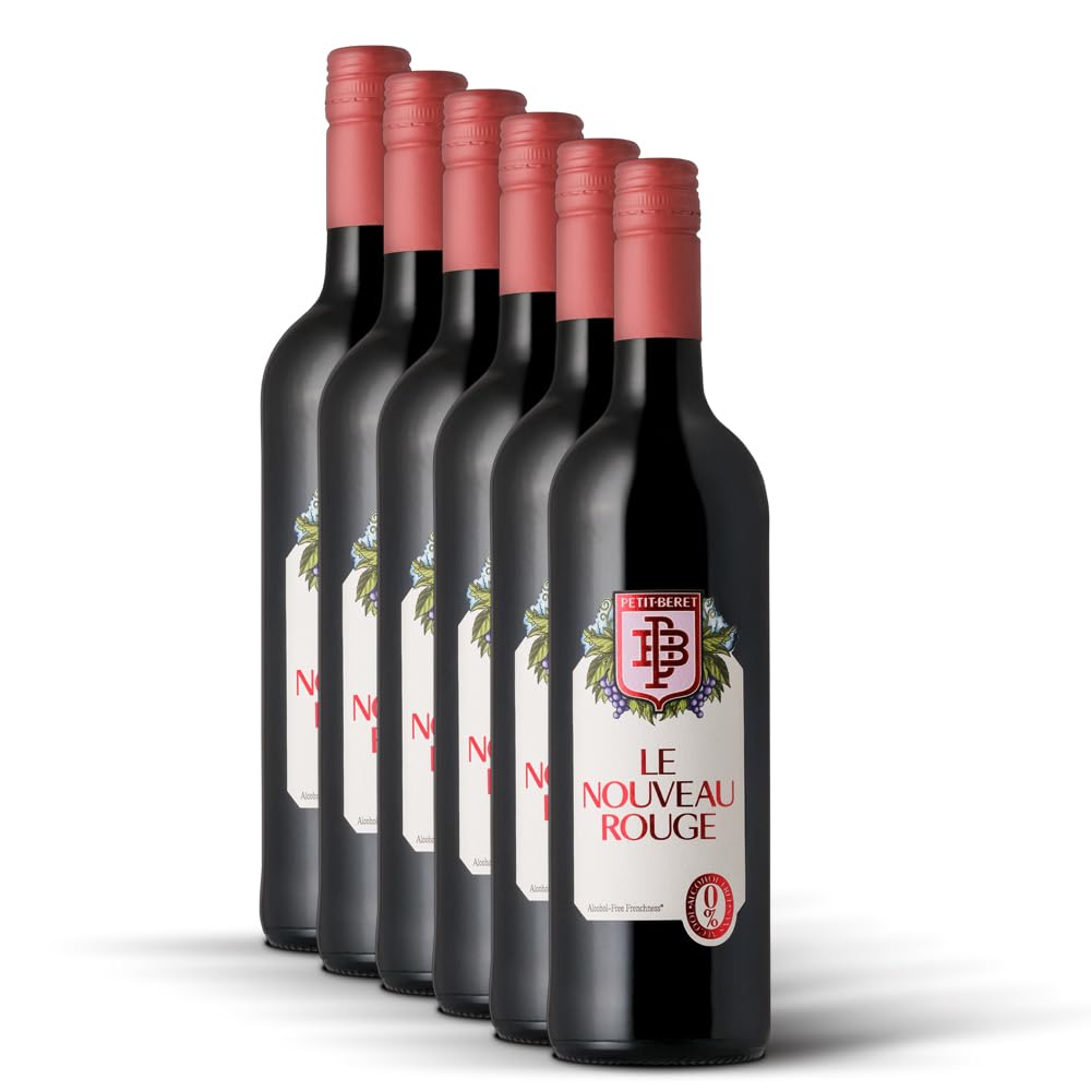 LE PETIT BERET - Profil Vin Sans Alcool - Le Nouveau Rouge X6-740ml