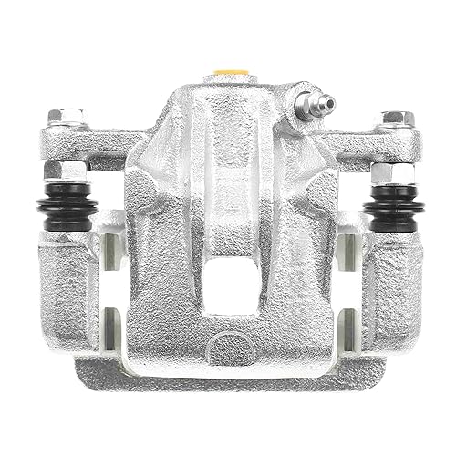 Image of Detroit Axle - Rear Left Brake Caliper for 2004 2005 2006 Kia Amanti Disc | Brake Caliper w /Bracket Replacement Driver Side Assembly