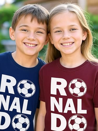 FerociTees Youth Ronaldo Soccer American Football T-Shirt2