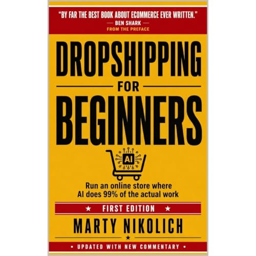 Dropshipping For Beginners Audiobook By Marty Nikolich cover art