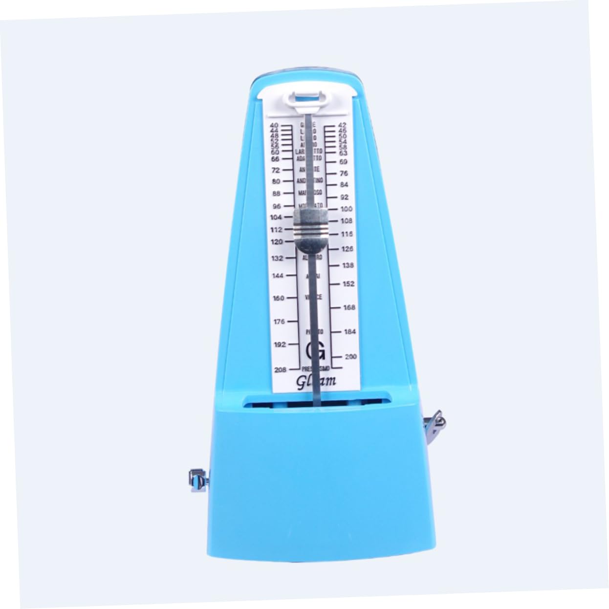GOOHOCHY Metronome for Piano Guitar Players Mechanical with Accurate Click Bell No Battery Perfect for Rhythm Training