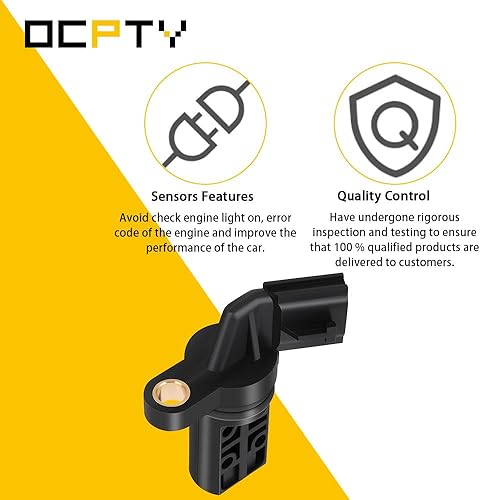 Miniatura 4 de OCPTY Sensor de posición del árbol de levas del motor de 2 piezas para Infiniti M45 2000-2003 para Infiniti QX4 2001-2004 Pathfinder 2003-2004