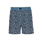  LÄSSIG Baby Kinder Badeshorts Schwimmshort Badehose integrierte Schwimmwindel Schwimmbekleidung waschbar Junge UV-Schutz/Splash und Fun Board Shorts boy Spotted, 06 Monate