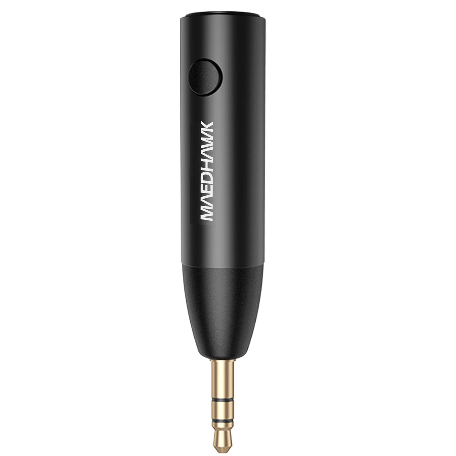 Photo 1 of Maedhawk 3.5mm Bluetooth Aux Adapter for Car, [Noise Cancelling] Bluetooth 5.4 Receiver with Built-in Mic for Hands-Free Calls, Home Audio Stereo Headphone Speaker Music Streaming