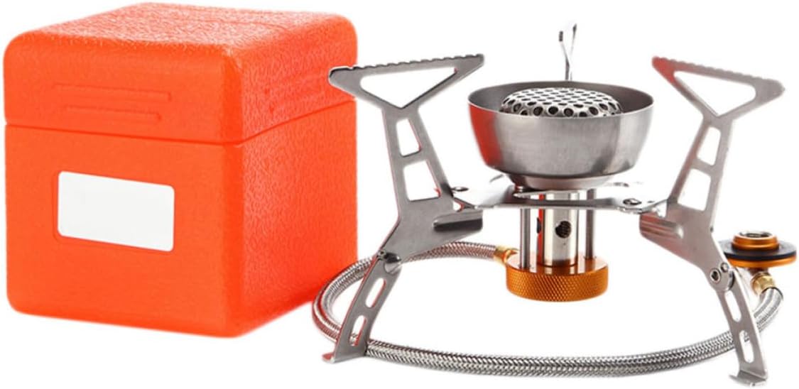 Portable Camping Stove Head with Bracket for Outdoor Cooking