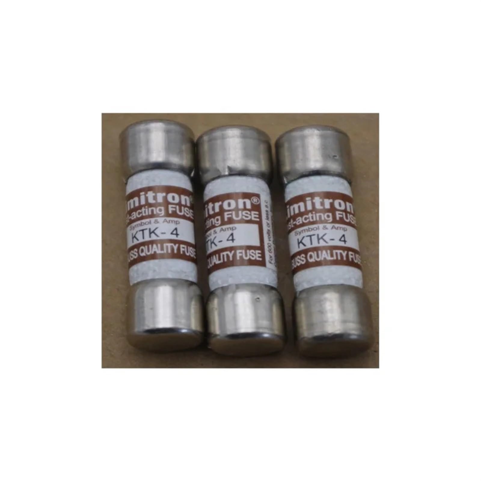 YMUGUEGH 1pcs 4A 600V KTK-4 Fuse Link Fusible Link Fire Auto Fuse Fuse Cutout