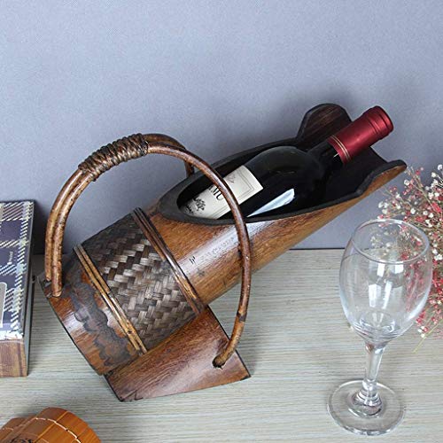 Soporte para botellas de vino vintage 24x10x34 cm miniatura 7