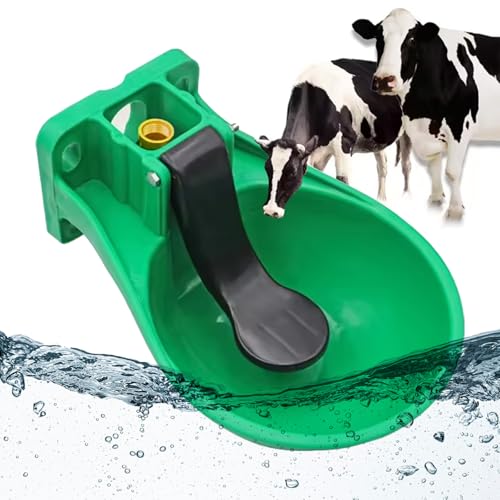 Kensbro Abreuvoir Chevaux, Abreuvoir Automatique avec Languette à Pression + vis Raccordement...