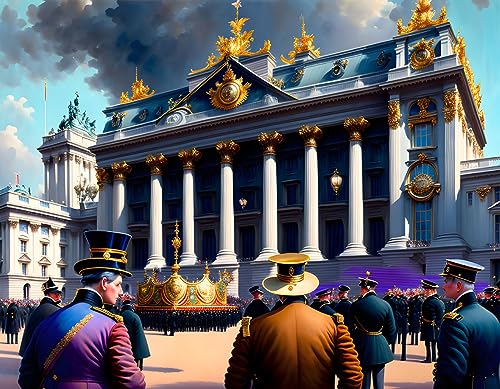 Affiches sur toile Buckingham Palace SERENDIPITP 58 x 90 cm sans cadre pour decoration murale