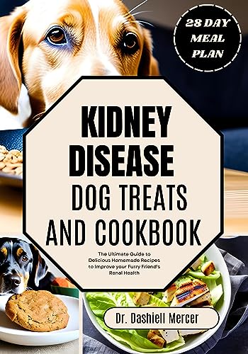 KIDNEY DISEASE DOG TREATS AND COOKBOOK: The Ultimate Guide to Delicious Homemade Recipes to Improve your Furry Friend's Renal Health (Healthy Dog Foods Book 2)