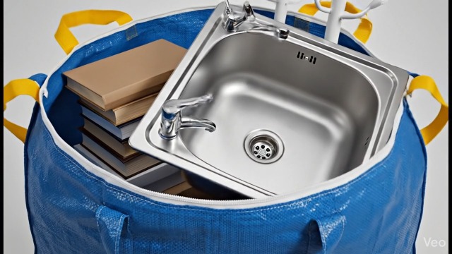 Amazon.com: IKEA 901.491.48 Frakta Storage Bag, Blue, 4 Pack