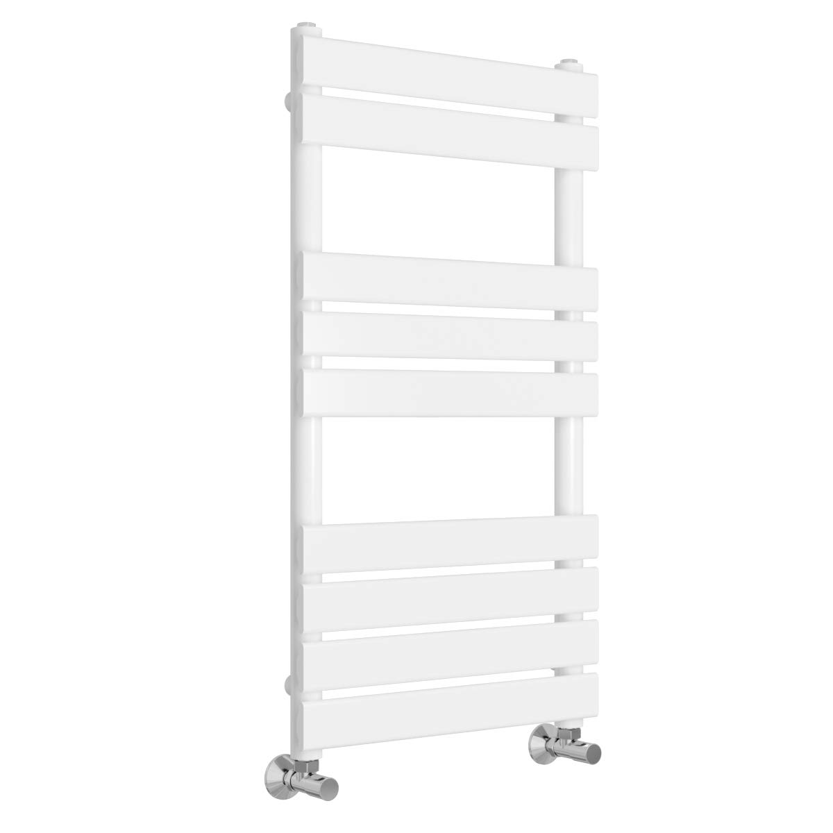Warmehaus Minimalist Bathroom Flat Panel Heated Towel Rail Radiator Rad White 950x500mm - Modern Central Heating Space Saving Radiators - Perfect for Bathrooms — image 1