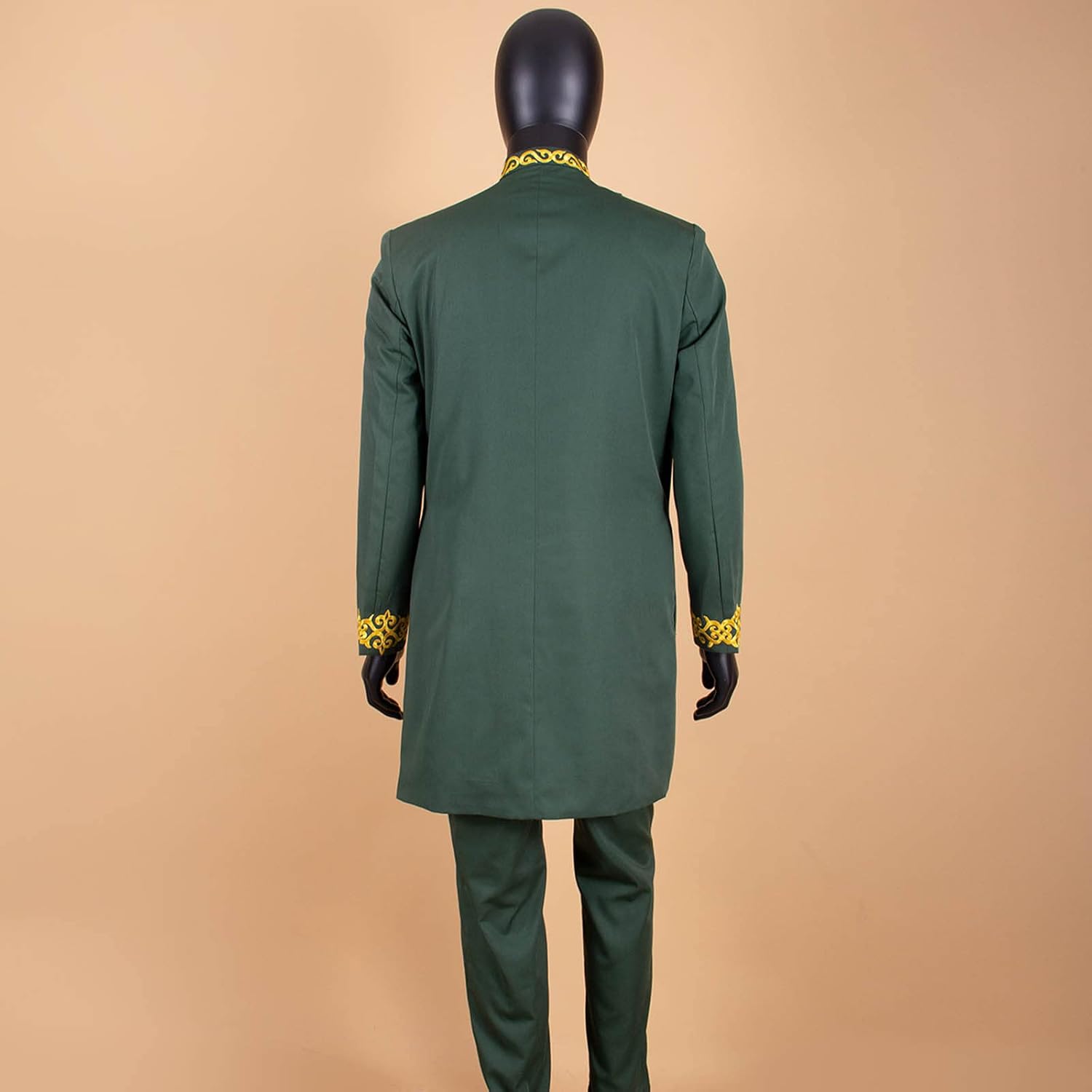 African Suits for Men Slim Fit Embroidery Blazer and Pants Set Business Dress Suit Party Wedding Evening - Image 5