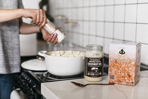 Miniatura 7 de Sal original de cristal del Himalaya granulado grueso 22lb 1kg - sal culinaria para una cocina saludable sal rica en minerales con gran sabor