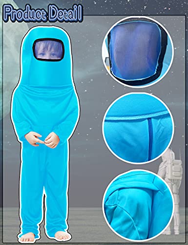 Disfraz Astronauta Niño 3-10 Años Azul y Rojo miniatura 4