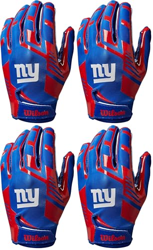 Image of Wilson NFL Stretch Fit Football Gloves - Youth and Adult Sizes