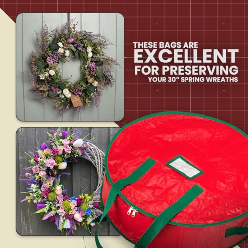 image for Handy Laundry Wreath Storage Bag 24