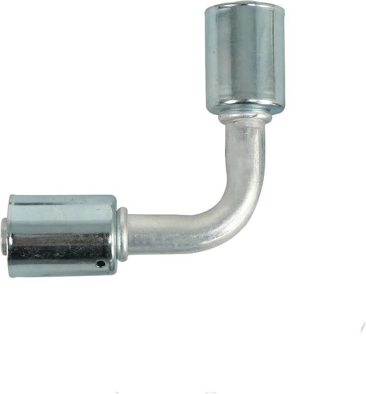 Conexão Beadlock para Mangueira de Ar-Condicionado #10 Wisepick, Emenda Crimpável em Ângulo de 90° – 1 unidade