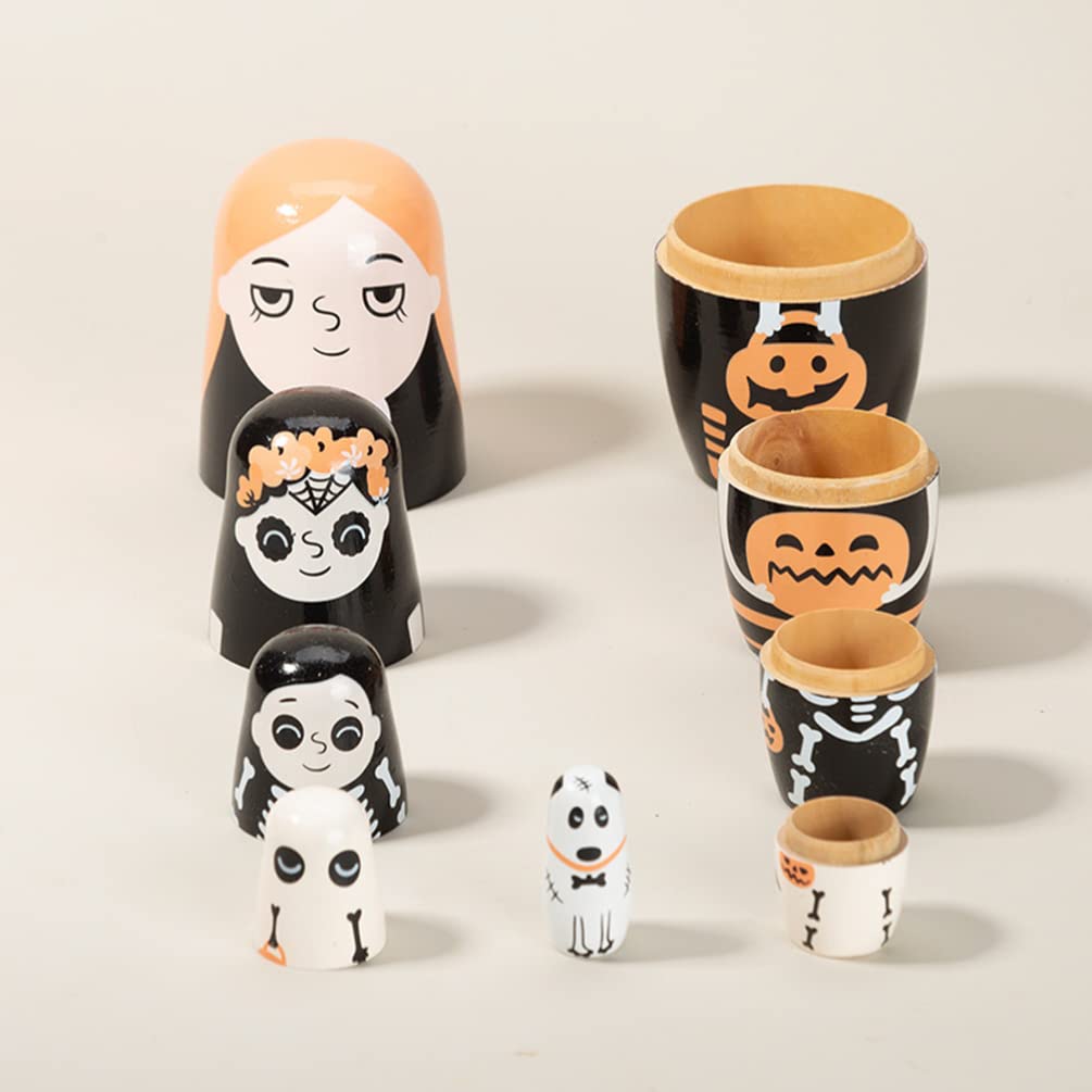 Amazon | ZNUJS(さちえ) ハロウィン ロシア入れ子人形 カボチャ