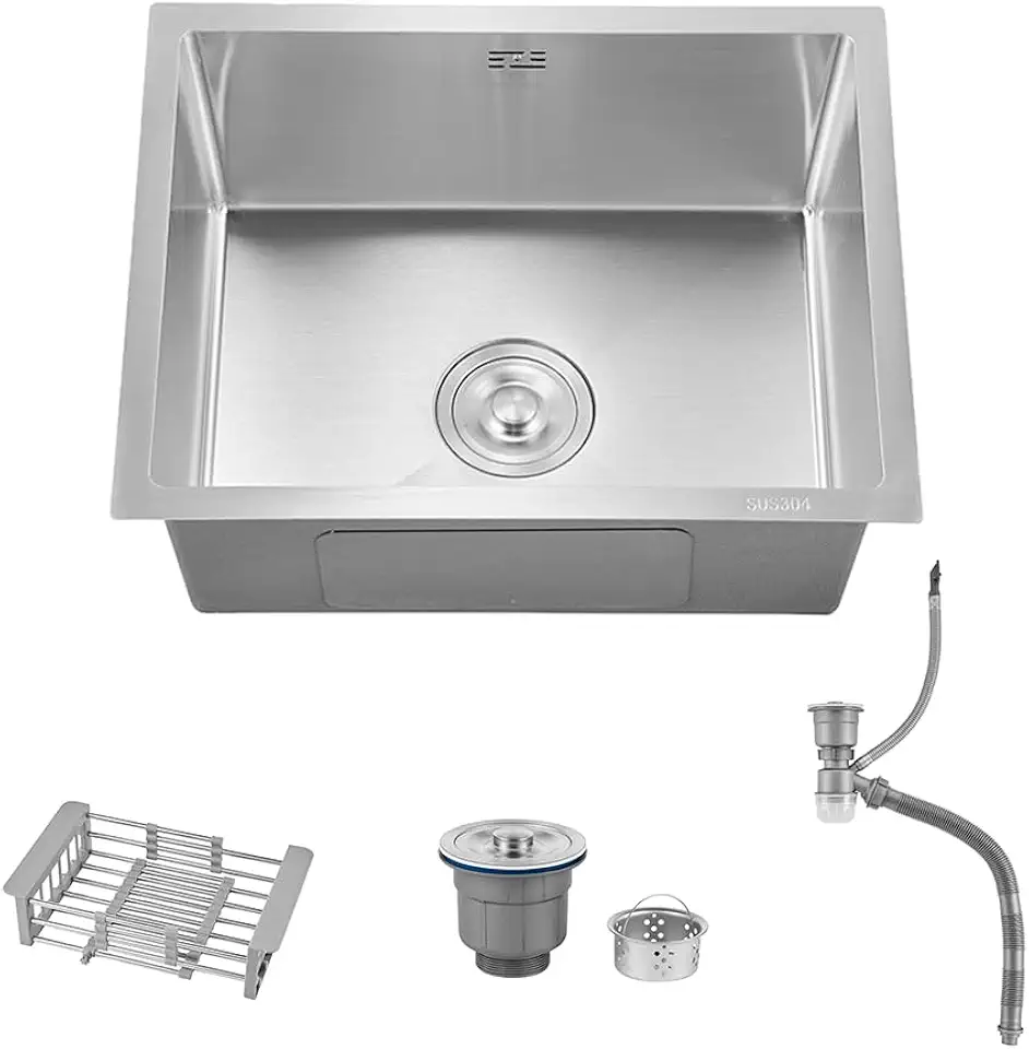 Cuba Cozinha Gourmet Embutida Aço Inox 304 Tamanho 50x40x21cm