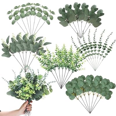 Green floral pick mix