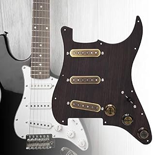 JOPESA Chargé précâblé, Ensemble de micros Pickguard chargés de Guitare Vintage SSS Pickguard chargé Gracieux for Les… - Les Beatles, Paul McCartney, John Lennon, RIngo Starr, George Harrison JOPESA Chargé précâblé, Ensemble de micros Pickguard chargés de Guitare Vintage SSS Pickguard chargé Gracieux for Les… – Image 5