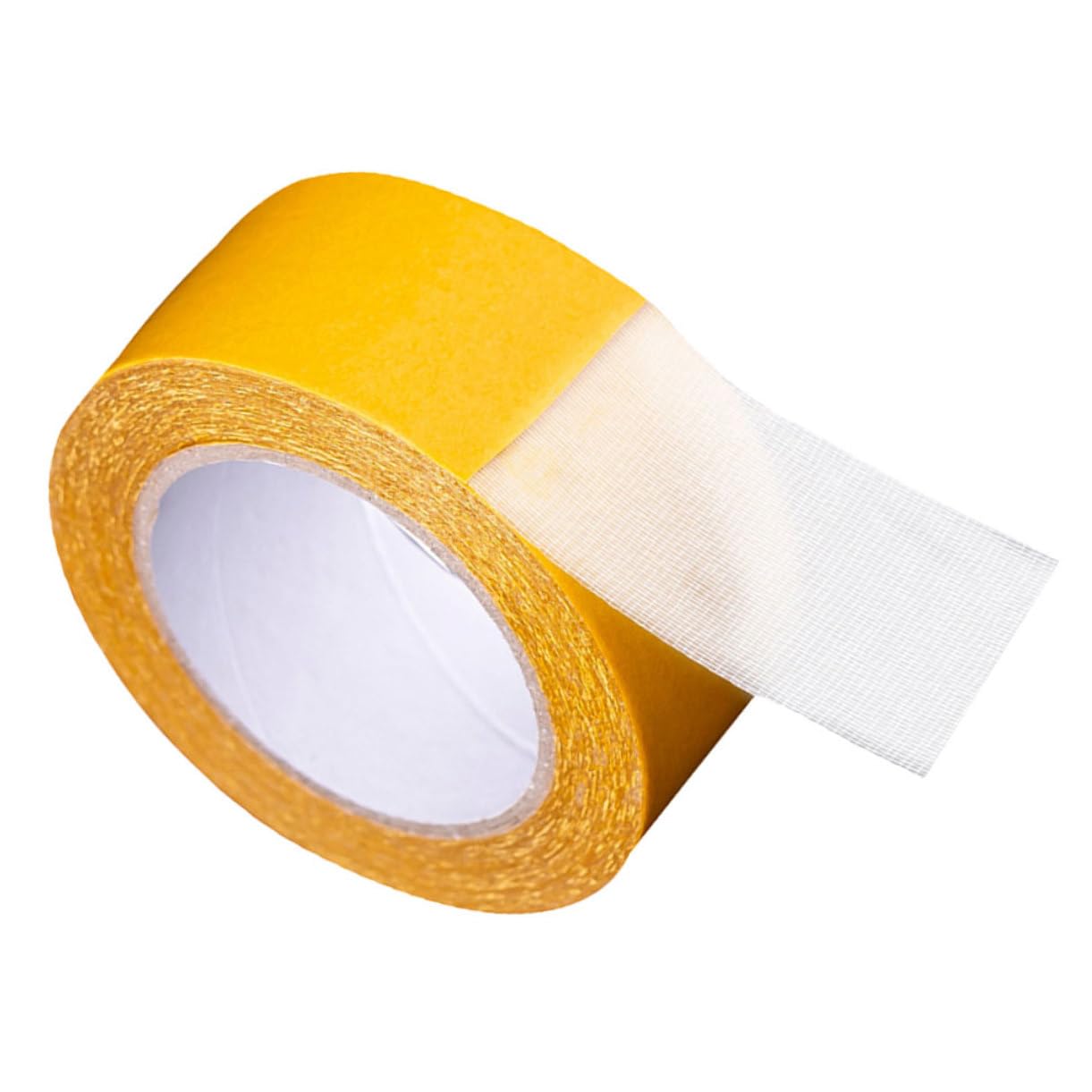 Alipis 4 Rouleaux Ruban Adhésif Double Face à Base De Tissu Ruban à Double Face Bande Adhésive Ruban Adhésif Double Face Pour Bricolage Bande De Montage Ruban Suspendu Papier Jaune