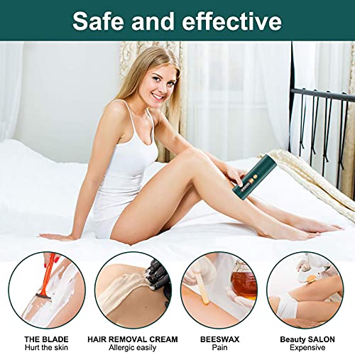 Hibeauty Permanent Hair Removal for Women and Men Facial hair removal Device with Upgraded 999,999 Flashes,lifetime flawless hair remover