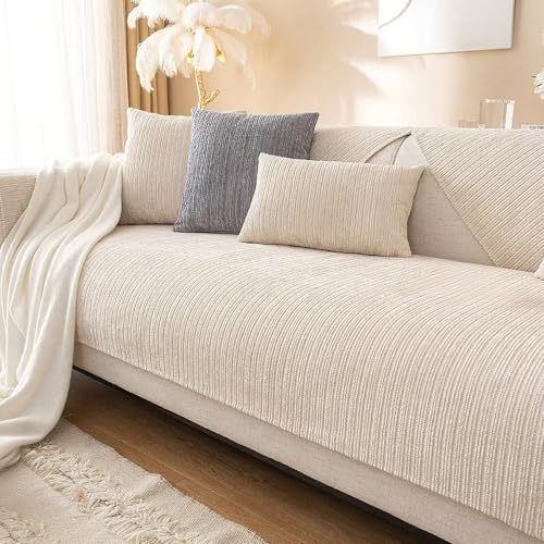 Edumov Sofa Überzug rutschfeste, Universal Sofaschoner 1 2 3 4 Sitzer, Waschbar Sofabezug...
