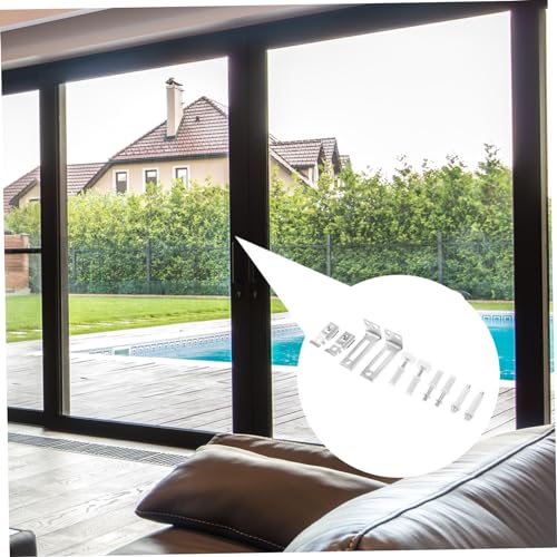 LIFKOME Kit de Herrajes para Puerta Bifold 1 Set para Deslizamiento Suave Instalación Fácil Compatible con Varias Puertas Deslizantes y Plegables miniatura 3