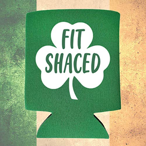 Funny St. Patrick's Day Coolie - Fit Shaced St. Patrick's Day Can Cooler - St. Paddy's Day Party Gift (Green, 1) #TOP2