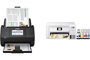 Epson ES-580W Wireless Color Duplex Desktop Document Scanner for PC and Mac