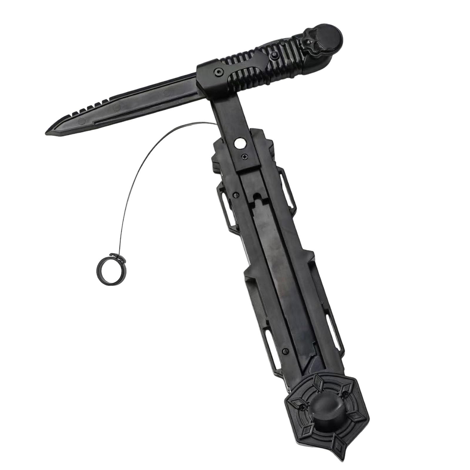 Assassins Sleeve Sword 1 1 Replica Role Playing Props Retractable Rotatable Blade Toy Plastic Retractable Sleeve Sword Adult Birthday Gift