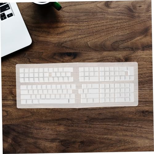 Teclas de mecánico tailandés con doble moldeo semi transparente para teclados gaming 4