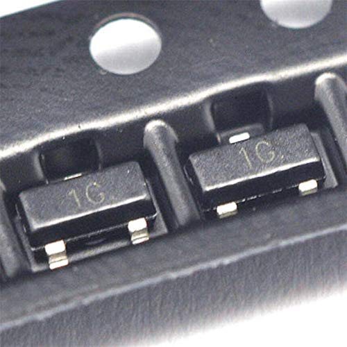 Buy Buyme 100Pcs Bc847C Bc847 1G Sot-23 Npn Transistor 45V 0.1A Online ...