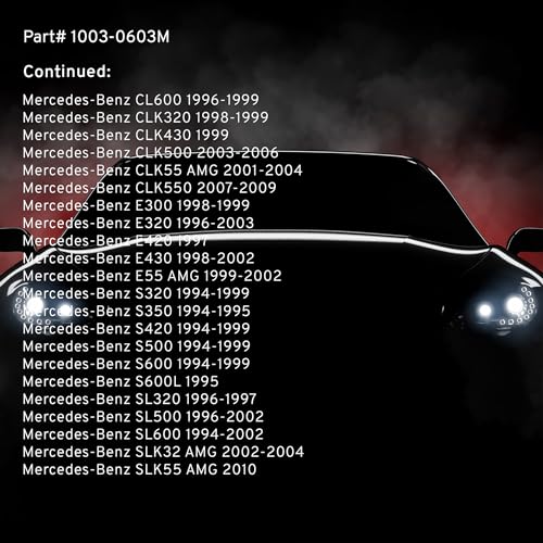 QUALITY-BUILT Rear Semi-Metallic Brake Pads, Black Series 1003-0603M, Compatible with 1991-2010 Chrysler/Mercedes-Benz (300SD,300SE,400SE,400SEL,500SEC,500SEL,600SEC,600SEL,600SL,C43 AMG,C55 AMG) by Quality-Built - Image 4