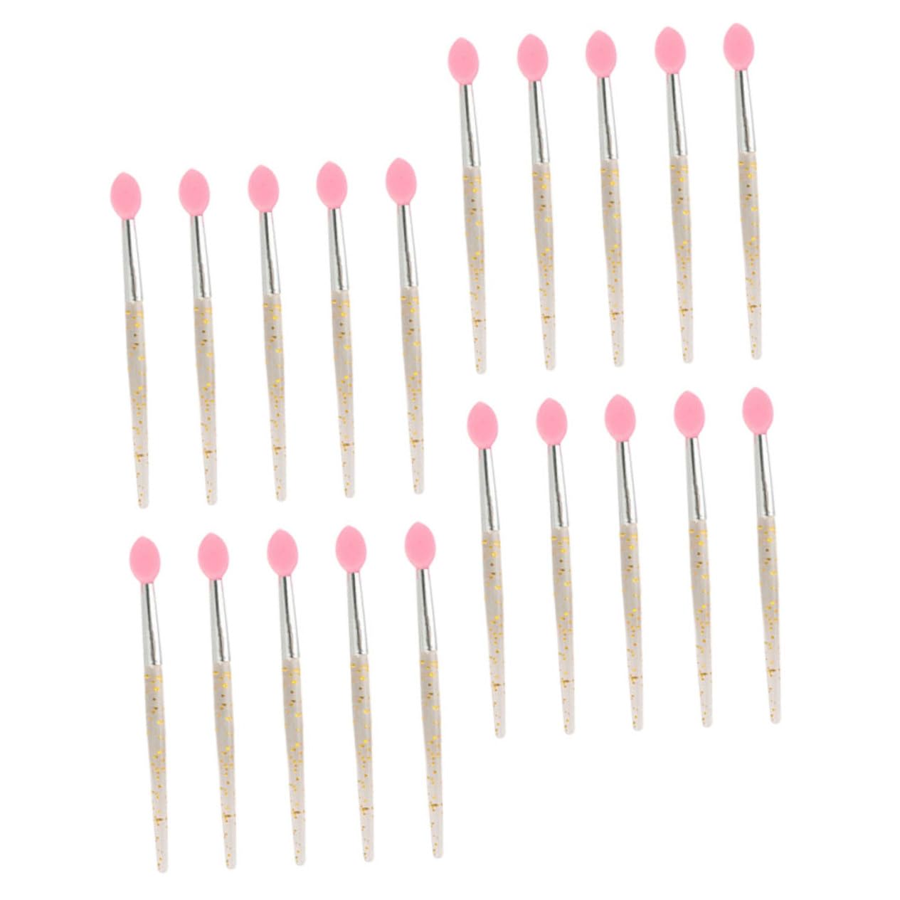 Healeved Gentle Silicone Lip Brush 20pcs Kit Portable Lip Makeup Brush Lipstick Applicator Enhance Your Beauty Routine