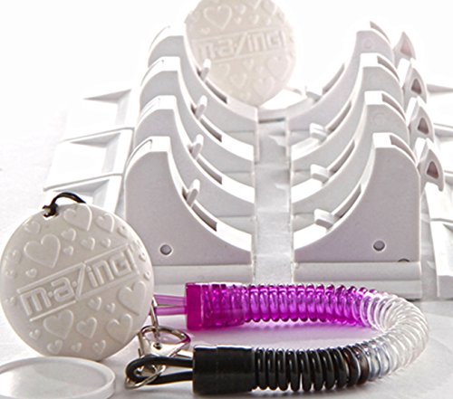 New! Exclusively Convenient Childproof Magnetic Cabinet Locks, 2 Strongest Super Keys, 2 Unique Spiral Key Rings, 8 Locks. Top Quality Hidden No Drill Baby Safety Drawer Locking System.