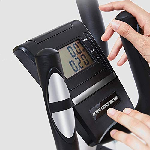 Image of Elliptical Machine Small Mini Space Walker with 8 Levels of Resistance Cardio Fitness Workout Machine Without Seat White